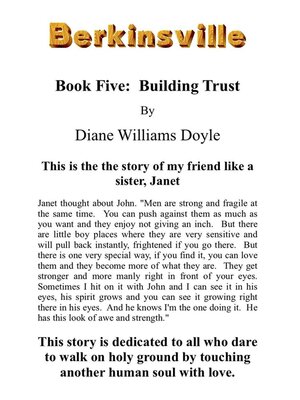 cover image of Building Trust